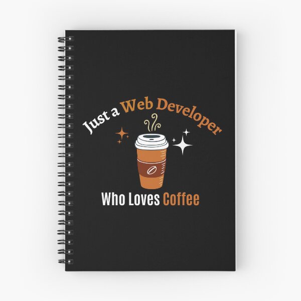Item preview, Web Developer Just Loves Coffee Quote Design Espresso designed and sold by Africrafts.