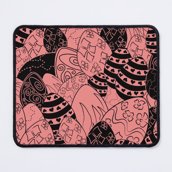 Item preview, easter eggs pattern,pink,black designed and sold by cutecrazytshirt.