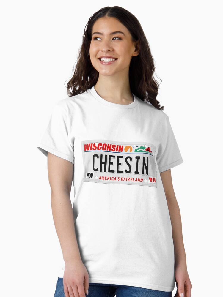 Imagen 2 de 7, Camiseta clásica con la obra Matrícula - CHEESIN, diseñada y vendida por TswizzleEG.
