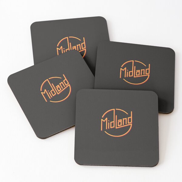 Artikelvorschau, BESTSELLER - Midland Music Logo Merchandise Essential T-Shirt entworfen und verkauft von PhilippRein.