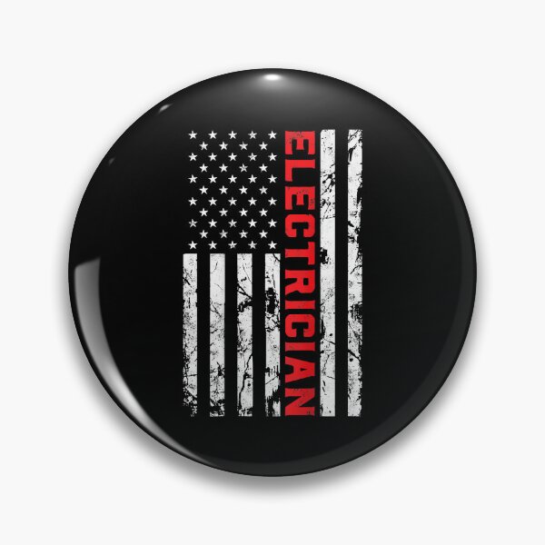 Item preview, Electrician Patriotic American Flag Electrician designed and sold by SageTobias.