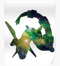 Rayquaza used Dragon Pulse Poster