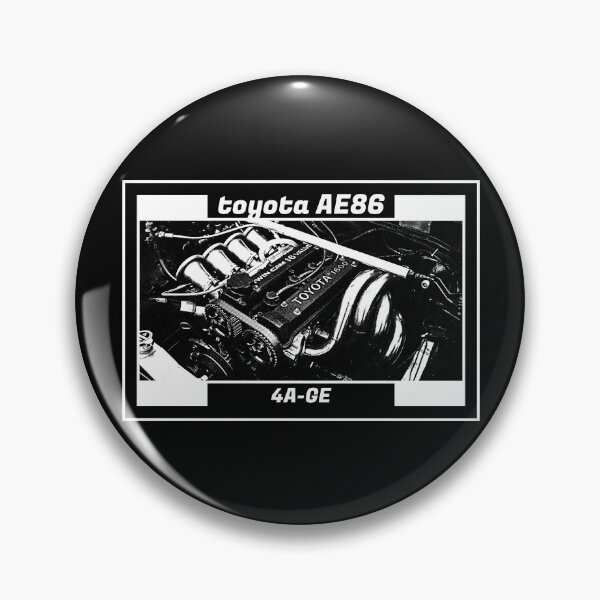 Item preview, TOYOTA COROLLA AE86 TRUENO ENGINE (Black Version) designed and sold by Cero81.