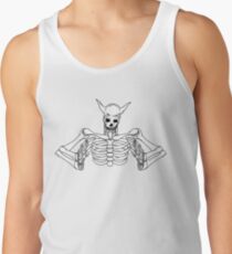 SUSANOO SKELETON (PLAIN, WHITE) Men's Tank Top
