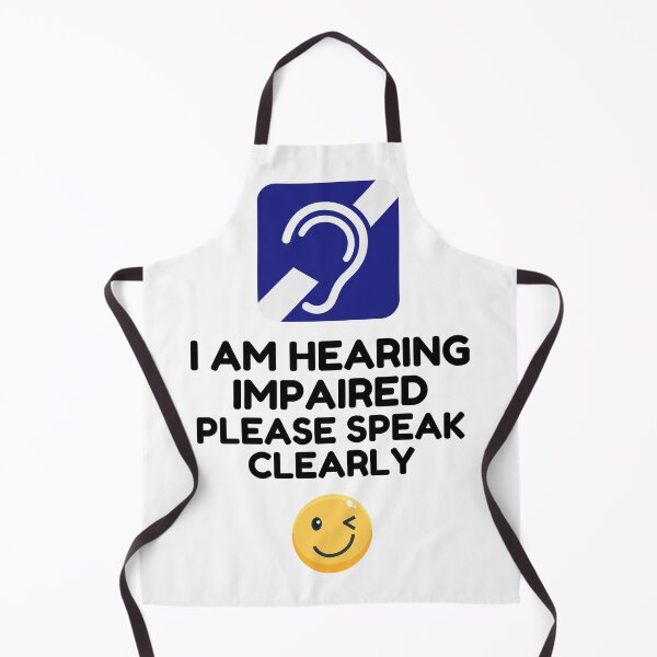 Item preview, hearing impaired designed and sold by CuteButLost.