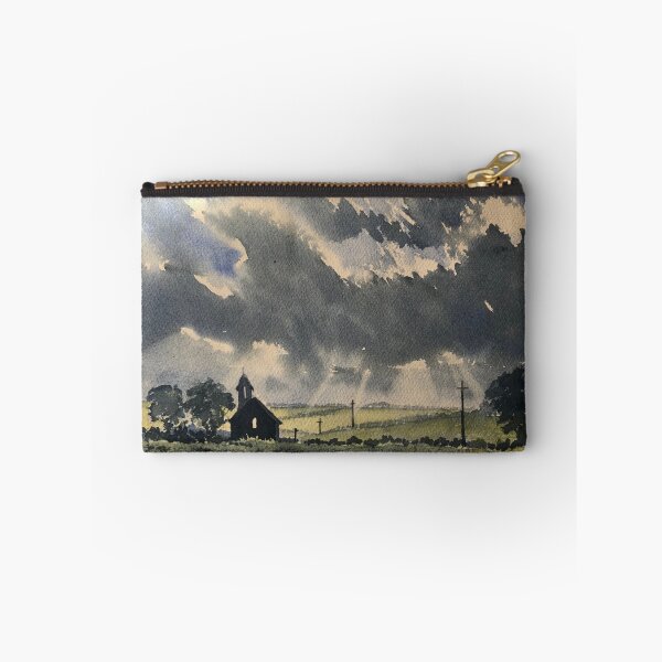 Item preview, Dark Clouds over Abandoned Chapel in Cottam designed and sold by Glenn Marshall.