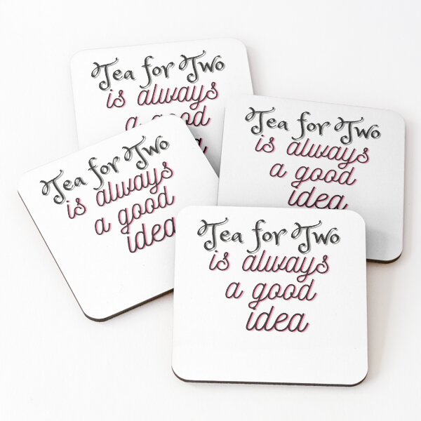 Item preview, Tea for Two is Always a Good Idea Perfect gift designed and sold by NelleD.