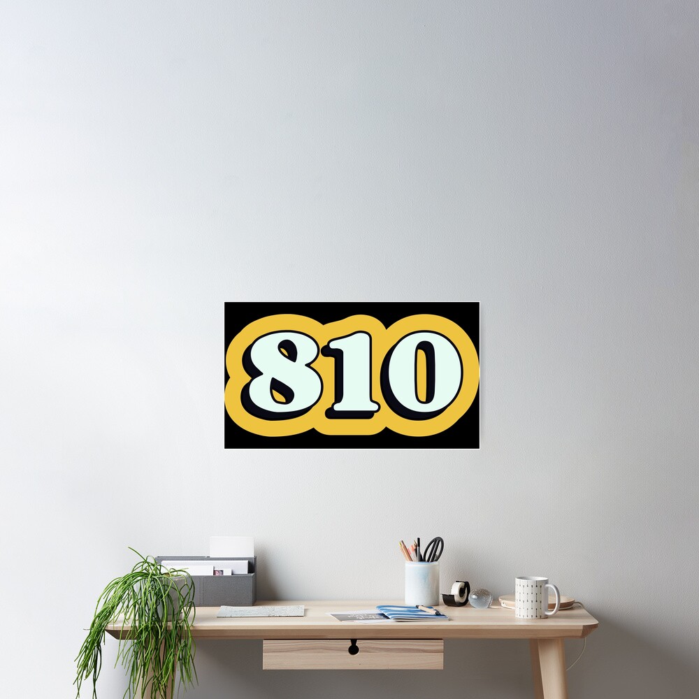 810-area-code-zip-code-location-retro-yellow-poster-for-sale-by-wa-ka