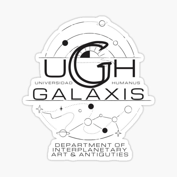 UGH Universidad Galaxis Humanus Sticker
