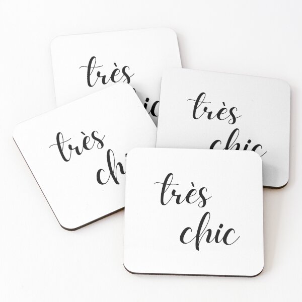 Item preview, Très Chic Very Stylish In French For French Lovers designed and sold by HappyPeeps.