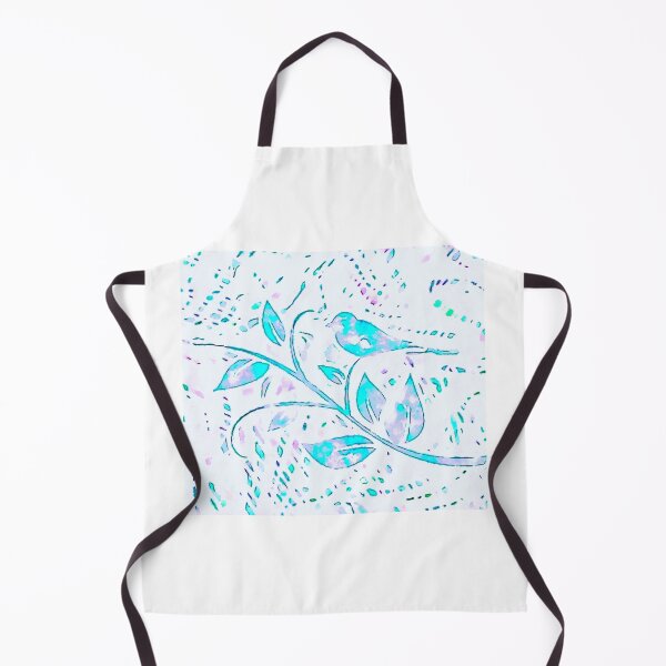 Item preview, Teal, lavender, and white bird  designed and sold by BJG1966.