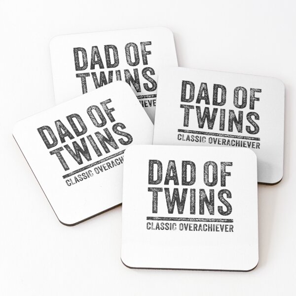 Item preview, Dad Of Twins Classic Overachiever Funny Vintage T-Shirt designed and sold by shop   luisant.