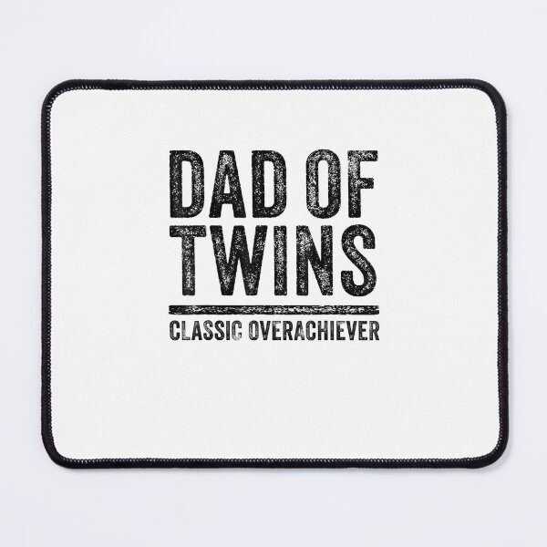 Item preview, Dad Of Twins Classic Overachiever Funny Vintage T-Shirt designed and sold by shop luisant.