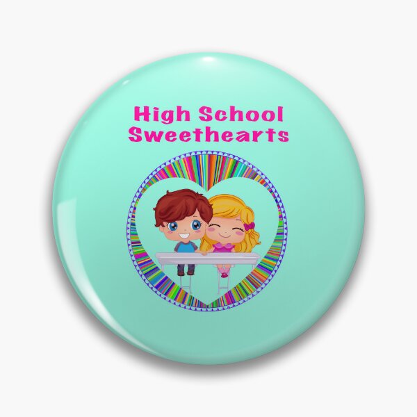 Item preview, High School Sweethearts (on Aqua) designed and sold by PawsitiveMum.