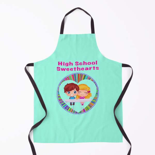 Item preview, High School Sweethearts (on Aqua) designed and sold by PawsitiveMum.