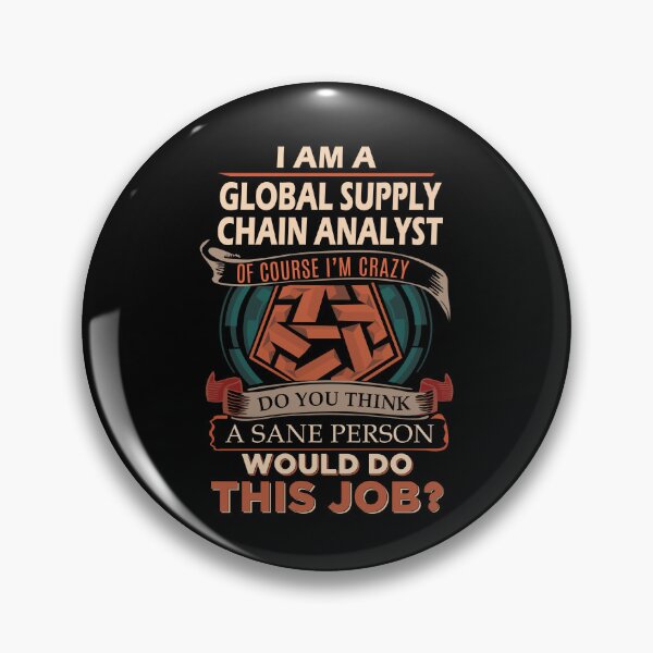 Item preview, Global Supply Chain Analyst T Shirt - Sane Person Job Gift Item Tee designed and sold by jazminprin.