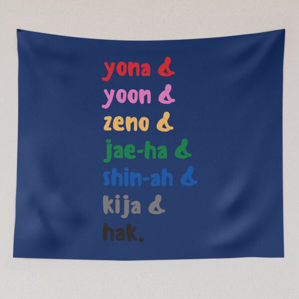 Item preview, Yona _amp_ The Gang (Yona of the Dawn)   designed and sold by nerdiewhatnots.