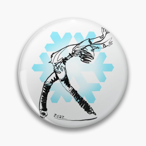 Item preview, Figure Skating Line Art designed and sold by Arkneer.