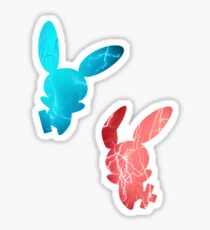 Plusle and Minun used Spark Sticker