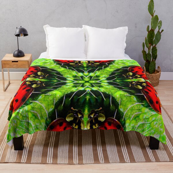 Item preview, Green leaves and ladybug patterns. designed and sold by Patternflower.