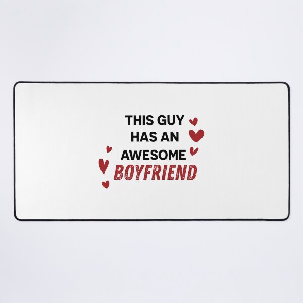 Item preview, This Guy Has an Awesome Girlfriend Boyfriend Gift Present Christmas Birthday Valentines designed and sold by Graceland Memphis.