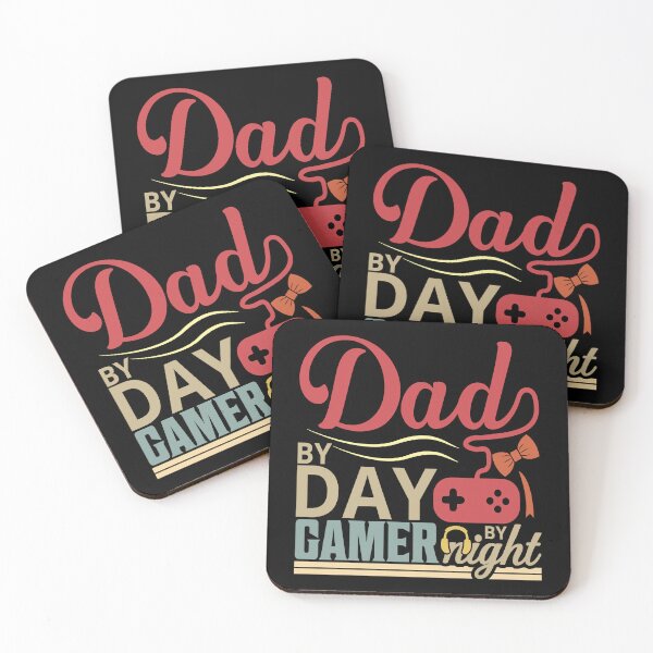 Item preview, dad by day gamer by night Games Sayings designed and sold by justbejoker.