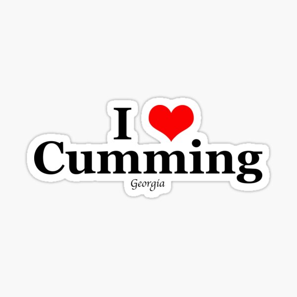 Item preview, I Heart Cumming designed and sold by BrittanyRathel.