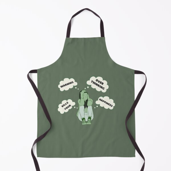 Item preview, Warning Overthinking Kills Your Happiness - Funny - Overthinking Kills Happiness - Overthinker  designed and sold by designerpriti.