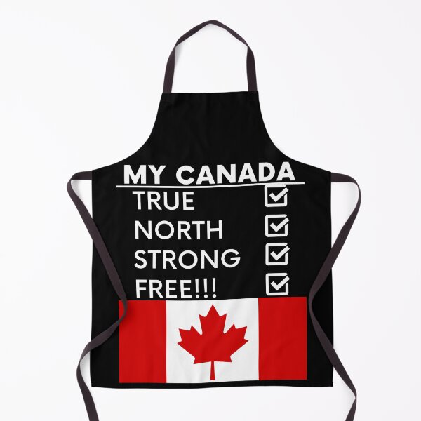 Artikelvorschau, Mein Kanada True North Strong Free !!! Weißer Text entworfen und verkauft von TWMBDesigns.
