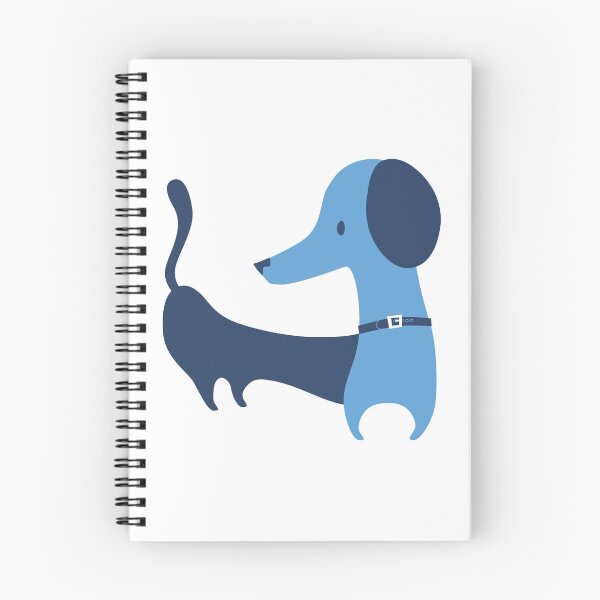 Item preview, Blue Dachshund/Long Day? designed and sold by RetroRudolphs.