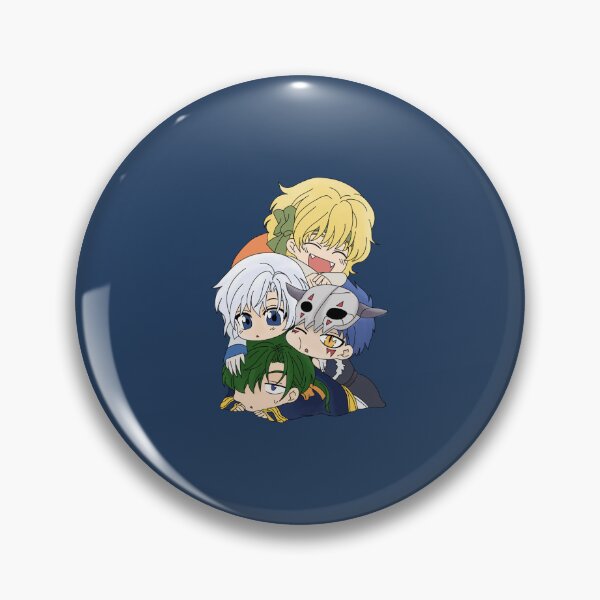 Item preview, The Four Dragon Warriors Chibi   designed and sold by nerdiewhatnots.