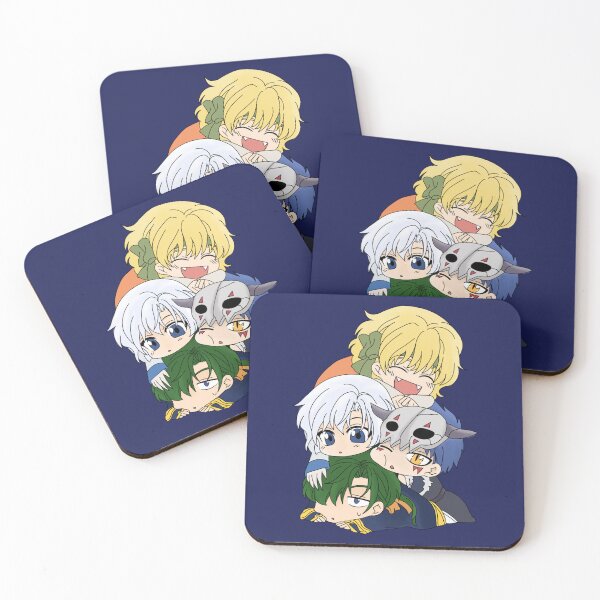 Item preview, The Four Dragon Warriors Chibi   designed and sold by nerdiewhatnots.