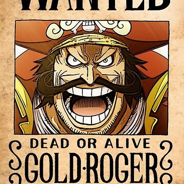 Gold Roger One Piece Wanted Poster | Art Board Print