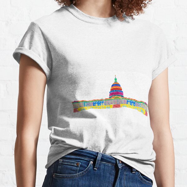 Colorful Capitol Classic T-Shirt