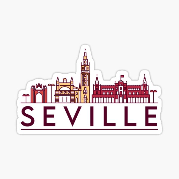 Item preview, Seville cityscape designed and sold by chrlalexandru.