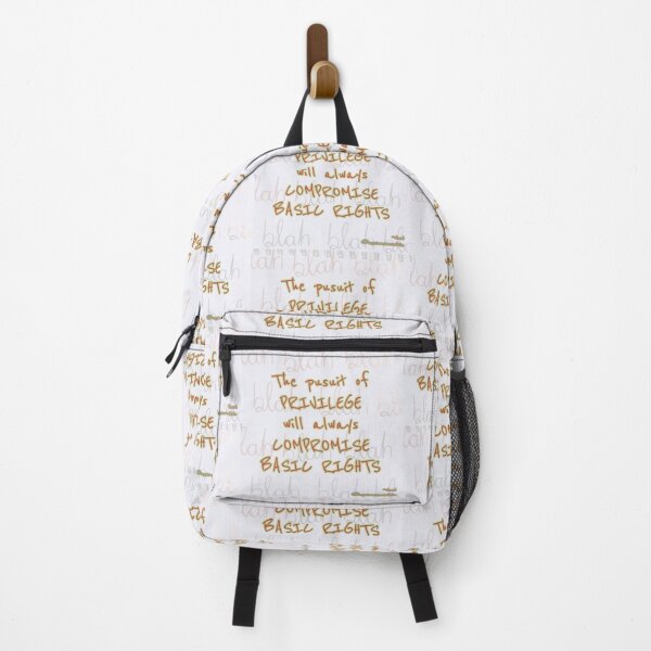 Item preview, "The pursuit of PRIVILEGE..." designed and sold by Dorothy Ogda Laxton.