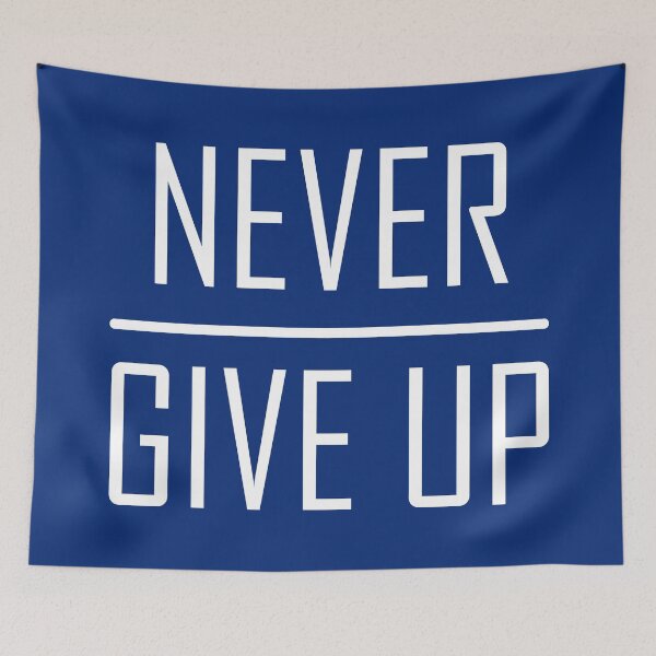 Item preview, Never Give Up, Motivation designed and sold by Koala Designs.