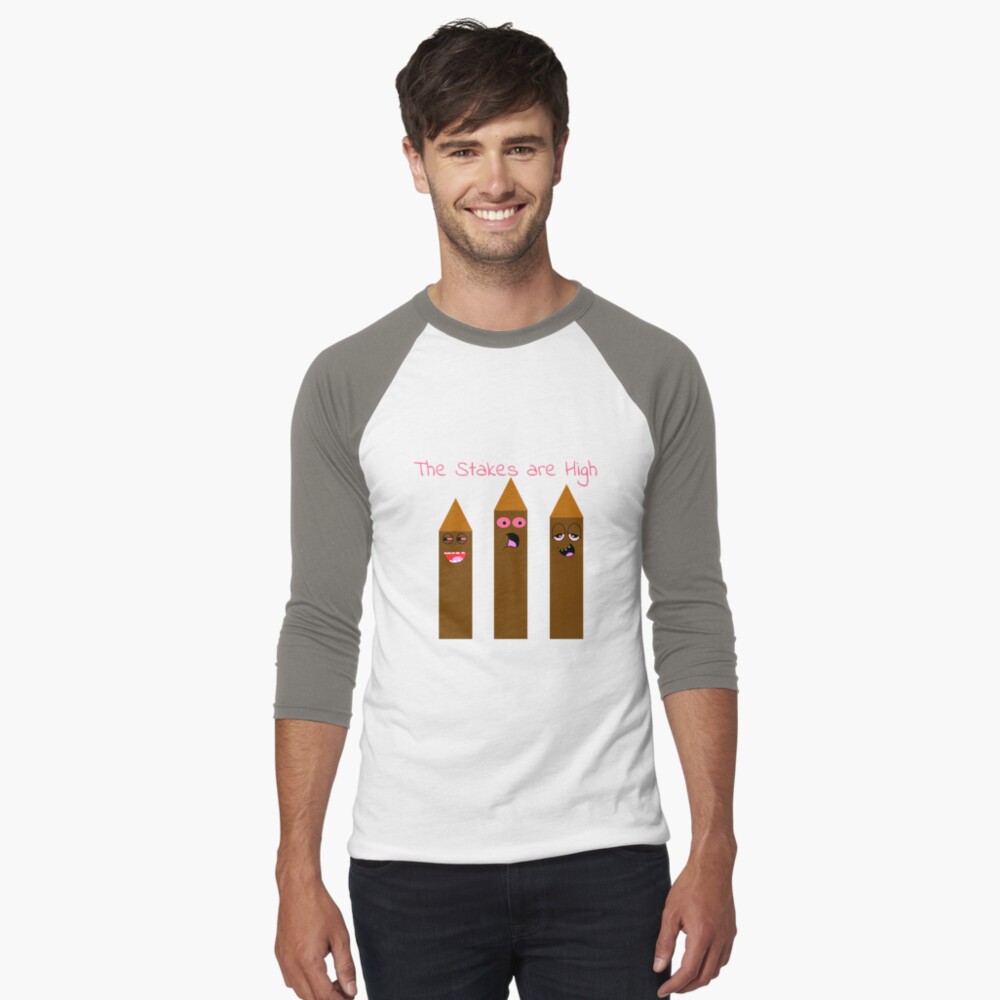 Item preview, Baseball ¾ Sleeve T-Shirt designed and sold by Birchmark.