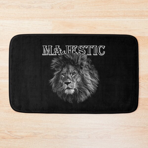 Item preview, Majestic Lion in Black and White designed and sold by Catspeople.