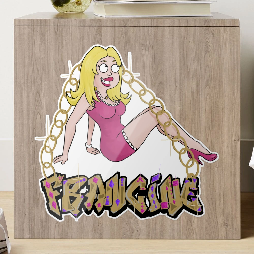 Pin up Francine American Dad - Pimp Bling Hip Hop Mom