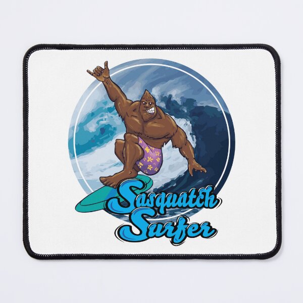 Item preview, Sasquatch Surfer designed and sold by graphicgiant.