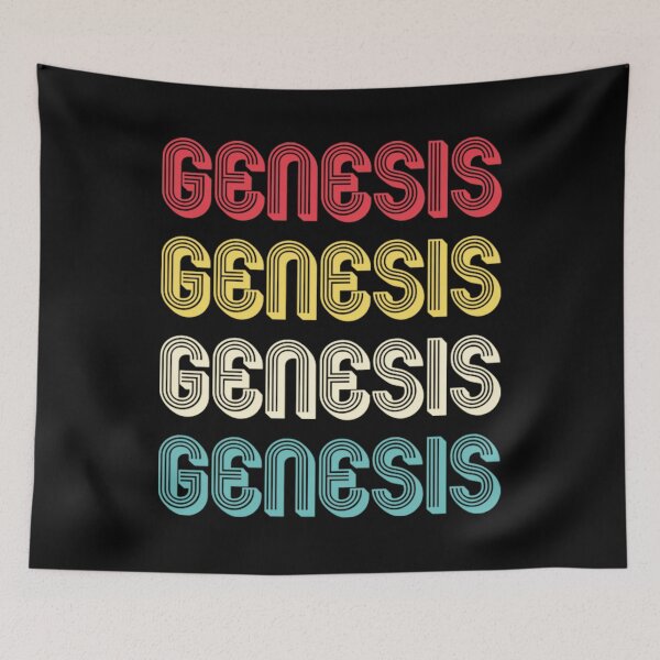 Item preview, Genesis Retro Wordmark - Vintage Style designed and sold by MichaudVishal.