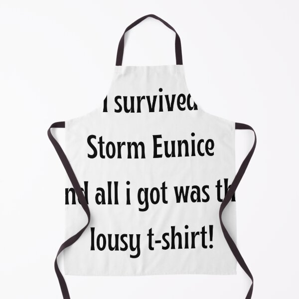 Item preview, I survived Storm Eunice Lousy T-Shirt designed and sold by RichTeeDesigns.