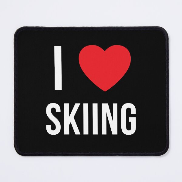 Item preview, I ♥ SKIING designed and sold by TheILoveShop ❤️.
