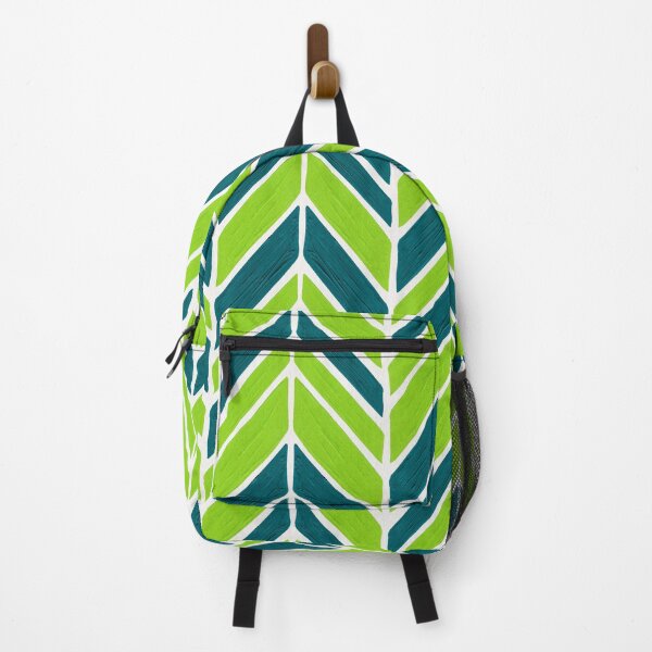 Item preview, Intermittent Herringbone – Greens designed and sold by Cat Coquillette.