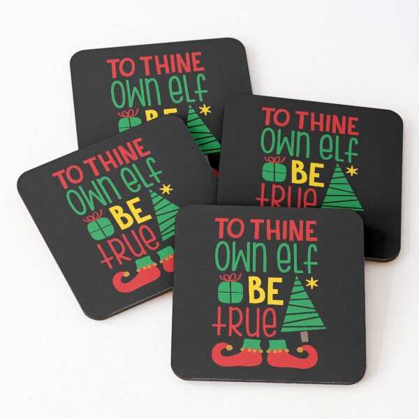 Item preview, William Shakespeare Christmas Gift To Thine Own Elf Be True designed and sold by celestekey.