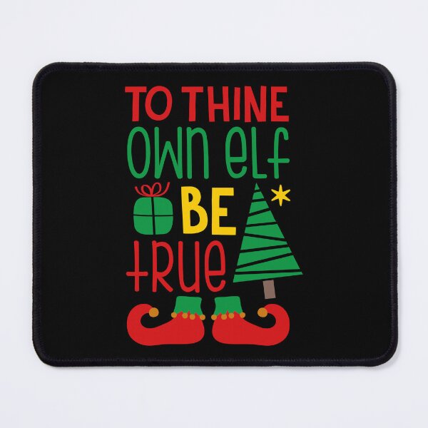 Item preview, William Shakespeare Christmas Gift To Thine Own Elf Be True designed and sold by celestekey.