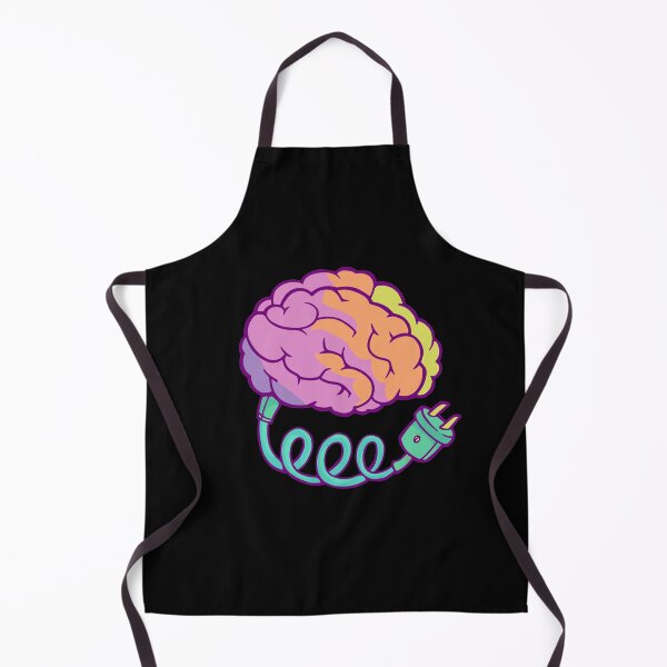 Item preview, Electric brains with wire and plug designed and sold by AliceMarr.