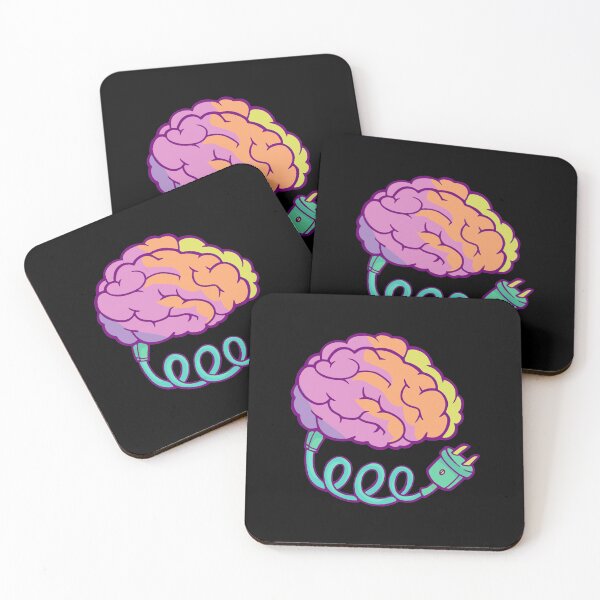 Item preview, Electric brains with wire and plug designed and sold by AliceMarr.