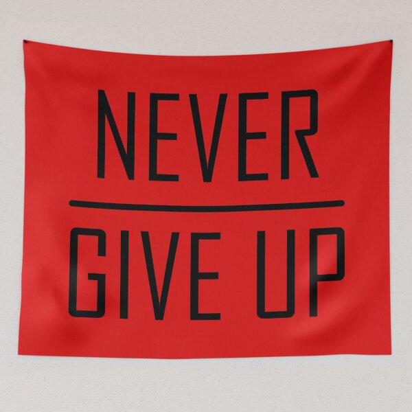 Item preview, Never Give Up, Motivation designed and sold by Koala Designs.